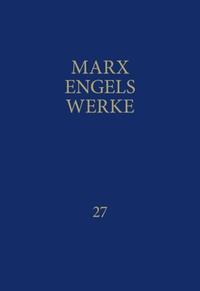 Vorderes Coverbild MEW / Marx-Engels-Werke Band 27