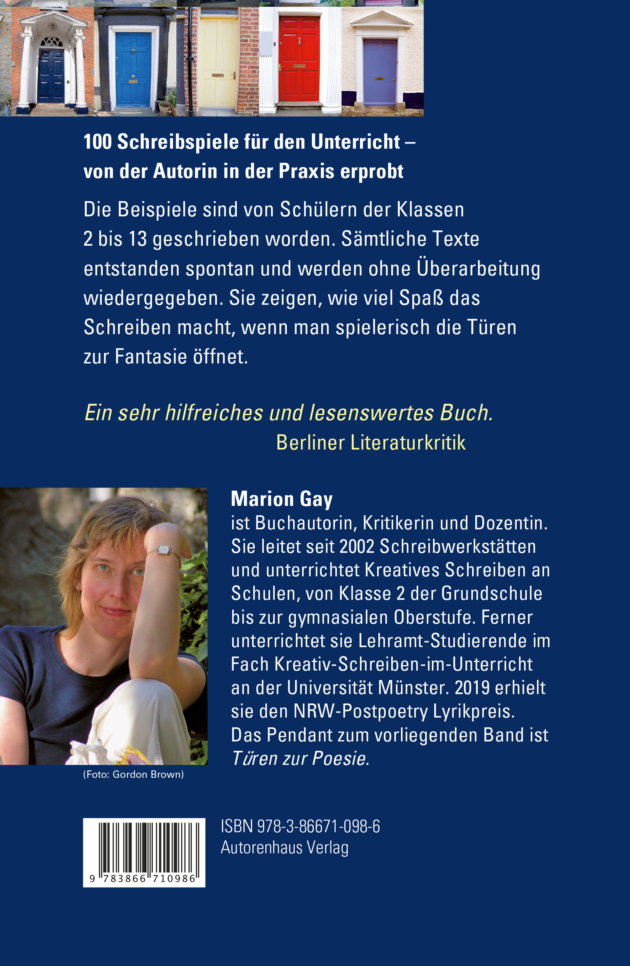 Rückseitencover Türen zur Fantasie