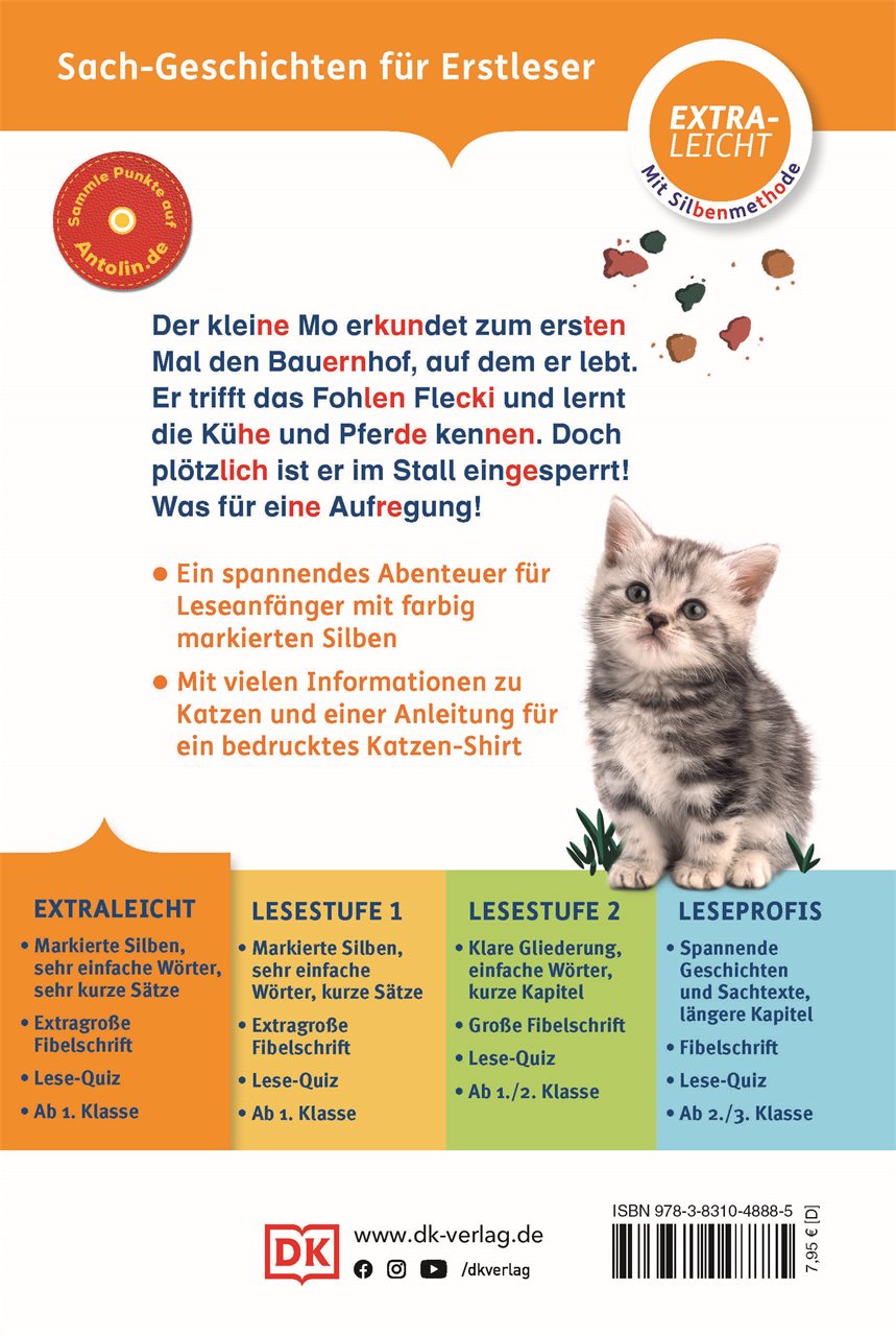 Rückseitencover SUPERLESER! Ein aufregender Tag für Kater Mo