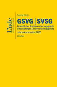 Vorderes Coverbild GSVG & SVSG | Gewerbliches Sozialversicherungsgesetz & Selbständigen-Sozialversicherungsgesetz