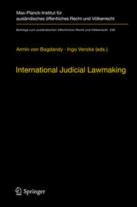 Vorderes Coverbild International Judicial Lawmaking