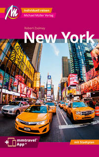 Vorderes Coverbild New York MM-City Reiseführer Michael Müller Verlag