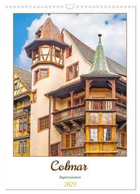 Vorderes Coverbild Colmar - Impressionen (Wandkalender 2025 DIN A3 hoch), CALVENDO Monatskalender