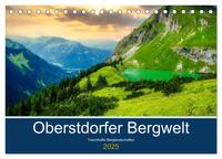 Vorderes Coverbild Oberstdorfer Bergwelt (Tischkalender 2025 DIN A5 quer), CALVENDO Monatskalender