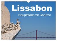 Vorderes Coverbild Lissabon - Hauptstadt mit Charme (Wandkalender 2025 DIN A3 quer), CALVENDO Monatskalender