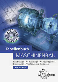 Vorderes Coverbild Tabellenbuch Maschinenbau Hochschule
