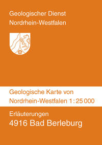 Vorderes Coverbild Geologische Karten von Nordrhein-Westfalen 1:25000 / Bad Berleburg