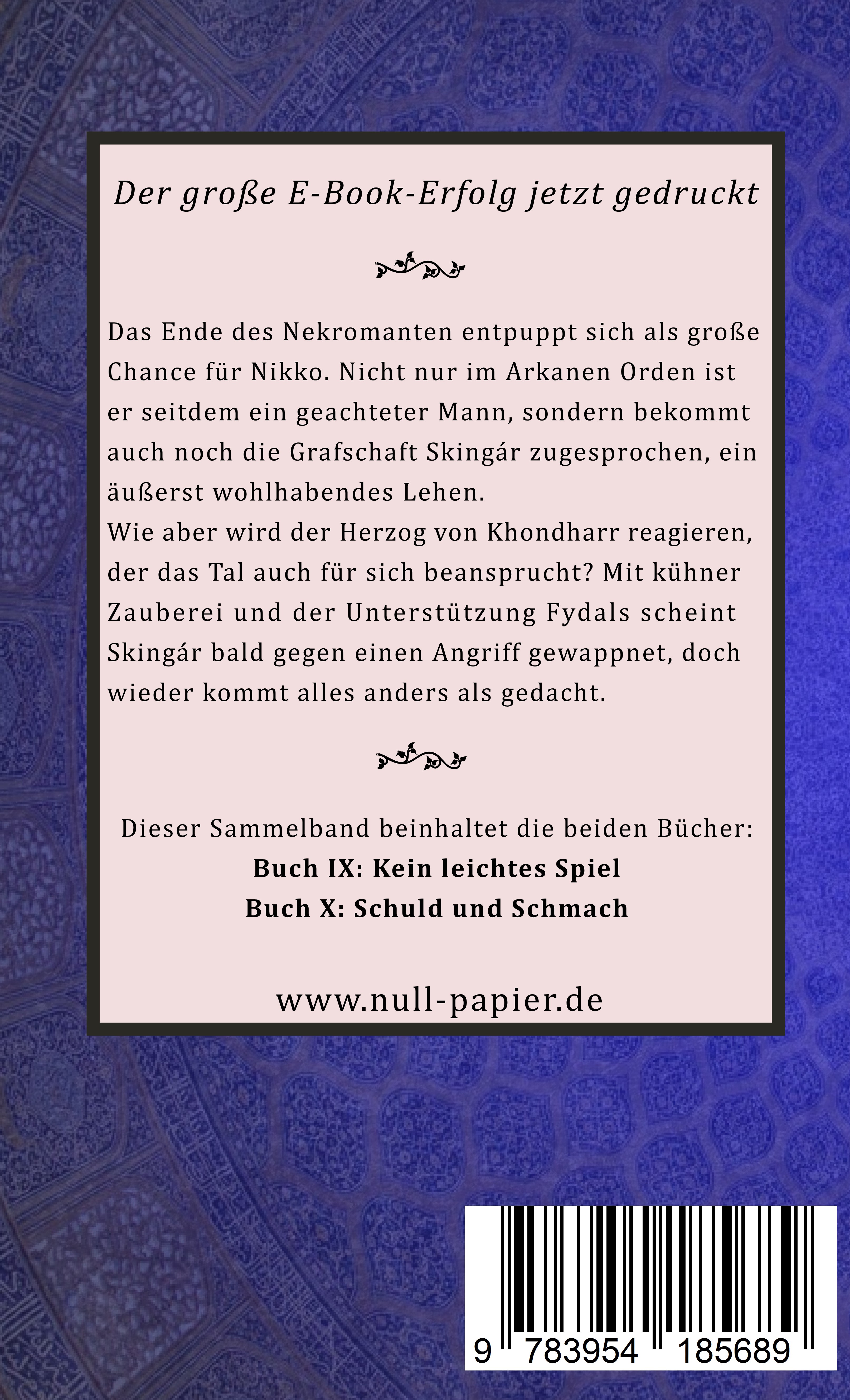 Rückseitencover Der Hexer von Hymal – Sammelband 5