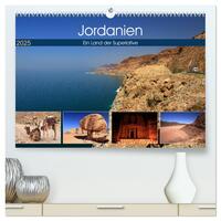 Vorderes Coverbild Jordanien - Ein Land der Superlative (hochwertiger Premium Wandkalender 2025 DIN A2 quer), Kunstdruck in Hochglanz