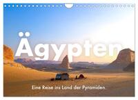 Vorderes Coverbild Ägypten - Eine Reise ins Land der Pyramiden. (Wandkalender 2025 DIN A4 quer), CALVENDO Monatskalender