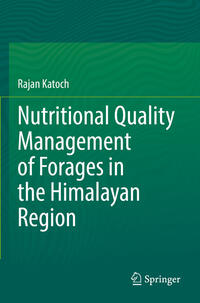 Vorderes Coverbild Nutritional Quality Management of Forages in the Himalayan Region