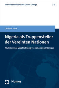 Vorderes Coverbild Nigeria als Truppensteller der Vereinten Nationen
