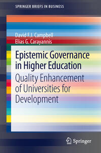 Vorderes Coverbild Epistemic Governance in Higher Education