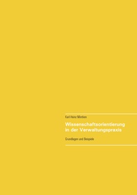 Vorderes Coverbild Wissenschaftsorientierung in der Verwaltungspraxis