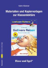 Vorderes Coverbild Begleitmaterial: Gullivers Reisen / Silbenhilfe