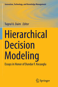 Vorderes Coverbild Hierarchical Decision Modeling