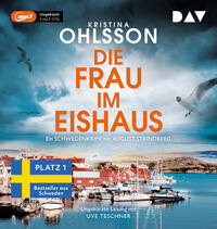 Vorderes Coverbild Die Frau im Eishaus. Ein Schwedenkrimi mit August Strindberg