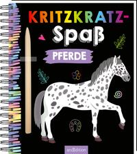 Vorderes Coverbild Kritzkratz-Spaß Pferde