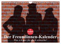 Vorderes Coverbild Der Freundinnen-Kalender. Was ich mir für dich wünsche! (Wandkalender 2026 DIN A4 quer), CALVENDO Monatskalender