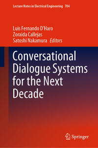 Vorderes Coverbild Conversational Dialogue Systems for the Next Decade