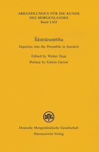 Vorderes Coverbild Sastrarambha