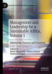 Vorderes Coverbild Management and Leadership for a Sustainable Africa, Volume 1