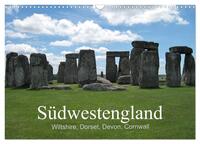 Vorderes Coverbild Südwestengland (Wandkalender 2025 DIN A3 quer), CALVENDO Monatskalender