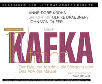 Vorderes Coverbild Ein Gespräch über Franz Kafka – Der Bau + Josefine, die Sängerin oder Das Volk der Mäuse