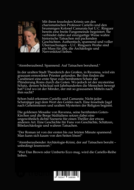 Rückseitencover Der Schatz der Goten