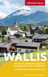 Vorderes Coverbild TRESCHER Reiseführer Wallis