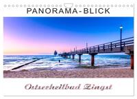 Vorderes Coverbild Panorama-Blick Ostseeheilbad Zingst (Wandkalender 2025 DIN A4 quer), CALVENDO Monatskalender