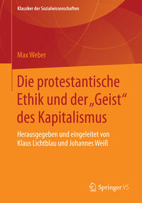 Vorderes Coverbild Die protestantische Ethik und der "Geist" des Kapitalismus