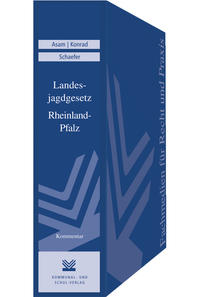 Vorderes Coverbild Landesjagdgesetz Rheinland-Pfalz