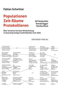 Vorderes Coverbild Populationen – Zeit-Räume – Protokollieren