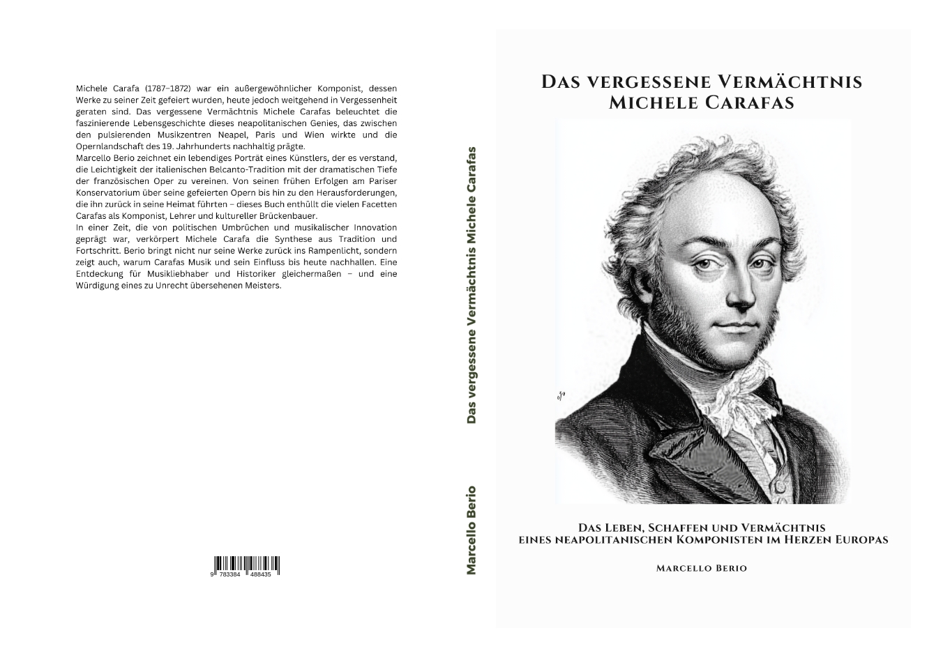 Gesamtes Coverbild Das vergessene Vermächtnis Michele Carafas