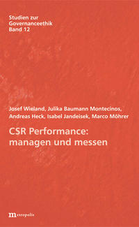 Vorderes Coverbild CSR Performance: managen und messen