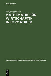 Vorderes Coverbild Mathematik für Wirtschaftsinformatiker