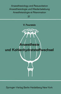 Vorderes Coverbild Anaesthesie und Kohlenhydratstoffwechsel