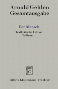 Vorderes Coverbild Der Mensch. Seine Natur und seine Stellung in der Welt. Textkritische Edition