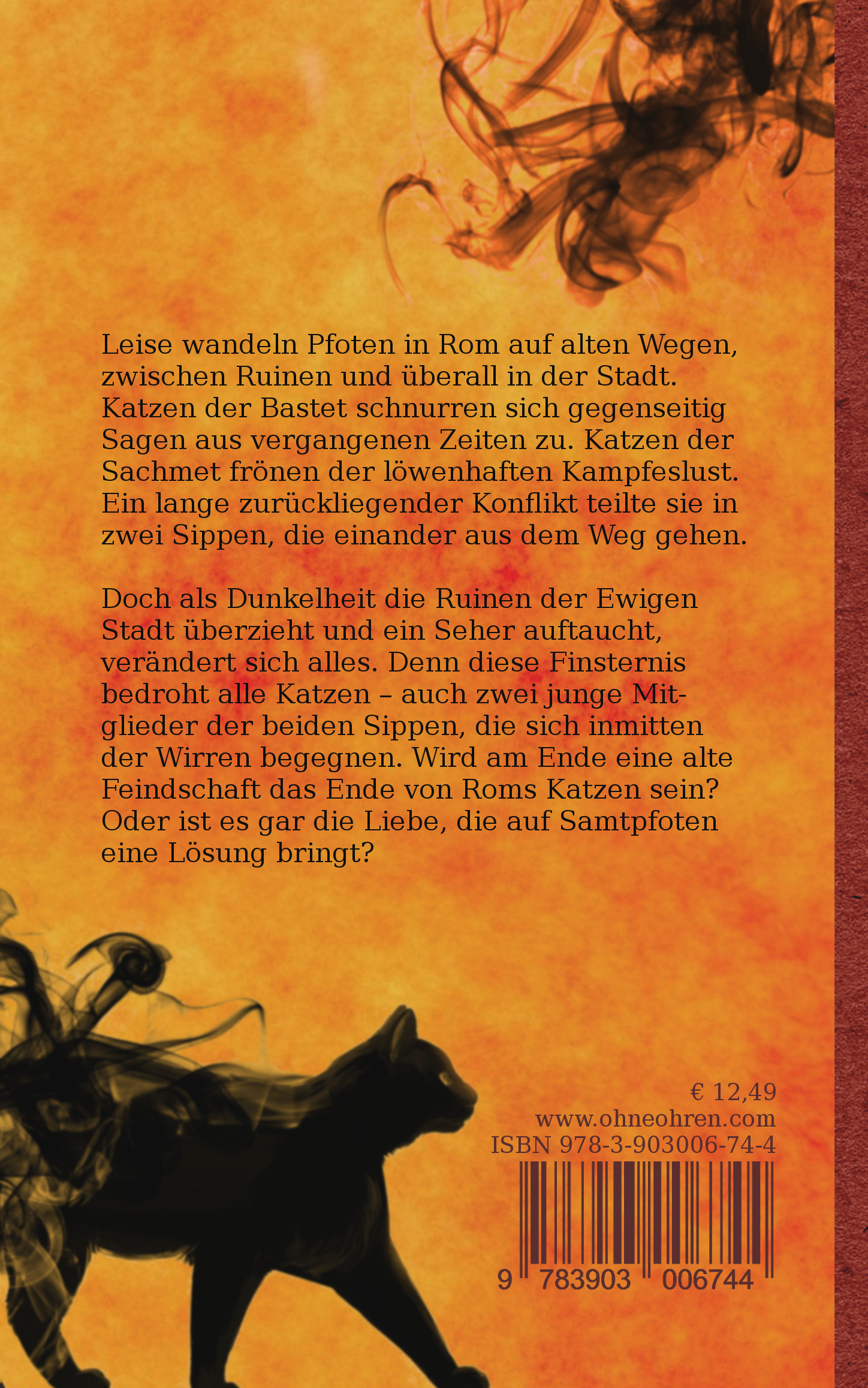 Rückseitencover Roms Katzen
