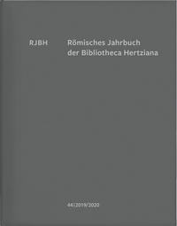 Vorderes Coverbild Römisches Jahrbuch der Bibliotheca Hertziana
