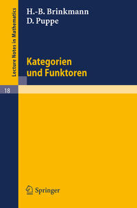 Vorderes Coverbild Kategorien und Funktoren