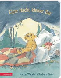 Vorderes Coverbild Gute Nacht, kleiner Bär - Ein Pappbilderbuch über das erste Mal alleine schlafen