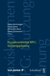 Vorderes Coverbild Praxiskommentar RPG: Nutzungsplanung