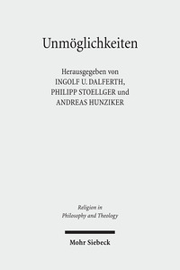Vorderes Coverbild Unmöglichkeiten