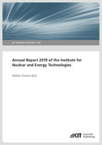 Vorderes Coverbild Annual Report 2019 of the Institute for Nuclear and Energy Technologies