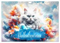 Vorderes Coverbild Wolkenkreaturen (Wandkalender 2025 DIN A4 quer), CALVENDO Monatskalender