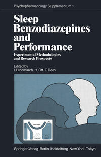 Vorderes Coverbild Sleep, Benzodiazepines and Performance