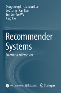 Vorderes Coverbild Recommender Systems
