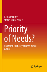 Vorderes Coverbild Priority of Needs?